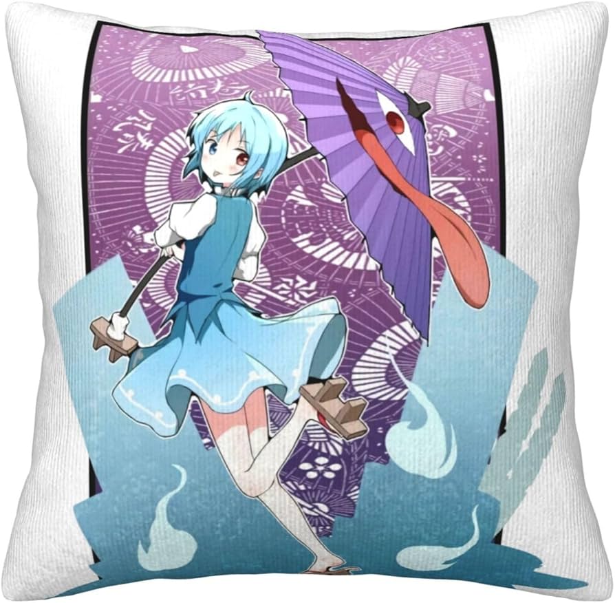 東方Project　多々良小傘　カバー付ロング枕、抱き まくら　クッション　上海 東方Project多々良小傘カバー付ロング枕、抱き まくらクッション上海